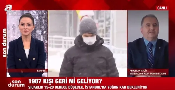 Son dakika: İstanbul’a ne zaman kar yağacak? Uzaman isimler A Haber’de uyardı! İstanbul’a şiddetli kar geliyor