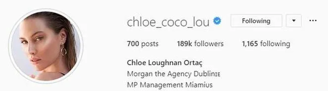 Chloe Loughnan, 'Ortaç'ı hayatından tamamen çıkardı