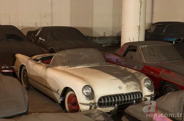Corvette marka arabalar çürümeye terkedilmiş halde bulundu 🚗 15