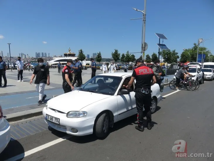Üsküdar’a giriş çıkışlar kapatıldı! Polis didik didik aradı