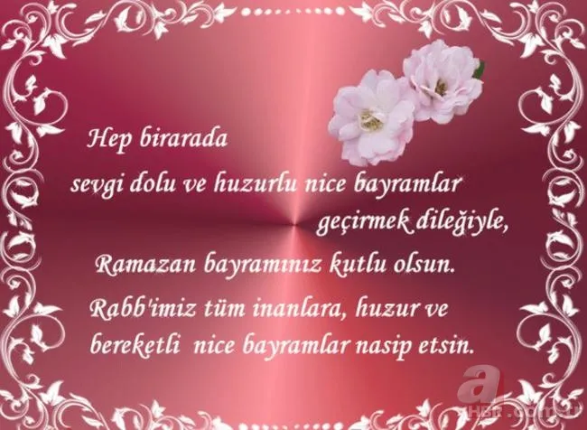 Ramazan Bayramı resimli kutlama mesajları 2019! En güzel, en yeni, en özel bayram mesajları (resimli) 5