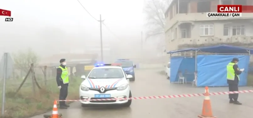 Çanakkale'de Maltepe Köyü’ne koronavirüs karantinası