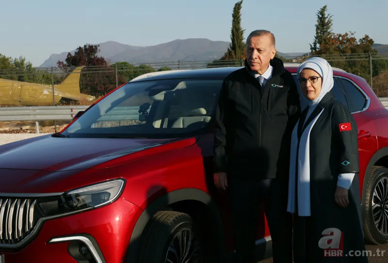 Başkan Erdoğan'dan TOGG paylaşımı: Tekerine taş değmesin 8