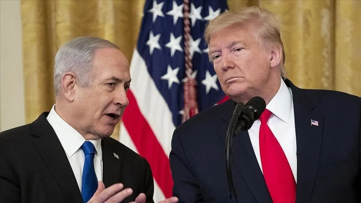 Gündem: Ateşkes! ABD Başkanı Donald Trump ile katil Netanyahu ile görüşecek