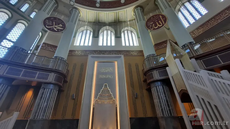 Taksim Cami bugün ibadete açıldı! İşte Taksim Camii'nin mimari özellikleri 13