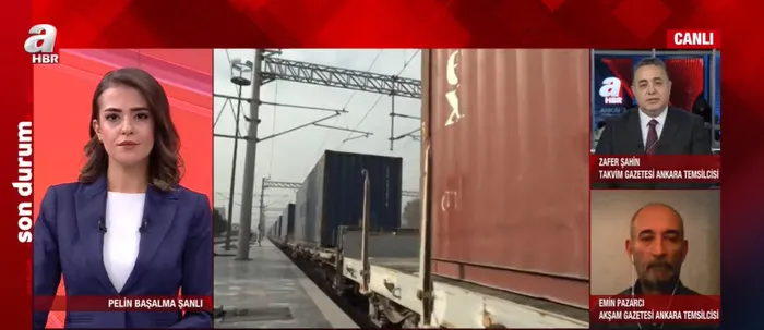 İhracat trenine karşı Yalan treni! Tren yalancıları özür dileyecek mi? A Haber canlı yayınında değerlendirdiler