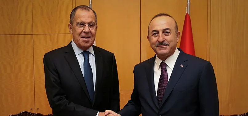 Çavuşoğlu Rus mevkidaşı Lavrov ile görüştü