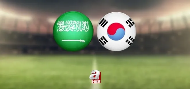 Suudi Arabistan-Güney Kore maçı saat kaçta, hangi kanalda canlı yayınlanacak?