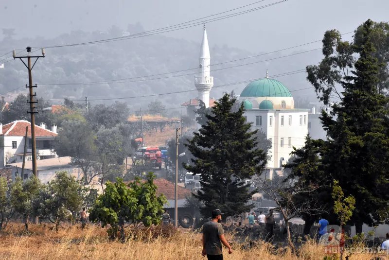 Muğla'dan art arda yangın haberleri! Köylüler evlerini terk ediyor 12