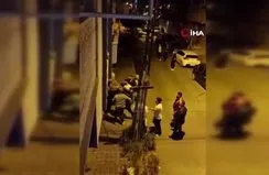 Sokak ortasında silahlı ve sopalı kavga kamerada