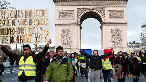 Fransa'da son dakika gelişmesi! Paris'te hayat durdu, gösteriler sürüyor 19