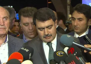 Vasip Şahin patlamayla ilgili açıklamada bulundu