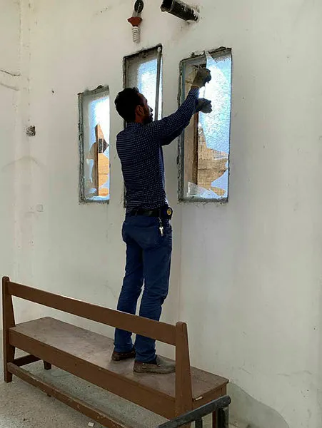 Tel Abyad'da Türkiye'nin onardığı Ermeni Kilisesi ibadete açıldı - 2