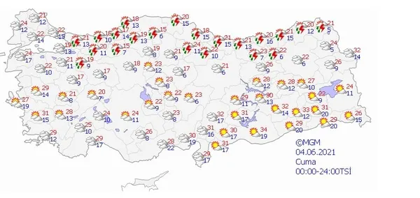 Son dakika: HAVA DURUMU! Meteorolojiden peş peşe sağanak ve fırtına uyarısı! İstanbul Ankara İzmir'de hava nasıl olacak? - 5