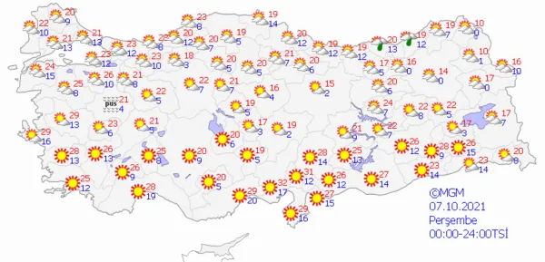 1633466867510.png Meteoroloji'den çok sayıda ile sağanak yağış ve kuvvetli fırtına uyarısı! 5 günlük hava durumu raporunda flaş detaylar! İstanbul Ankara İzmir hava durumu - 7