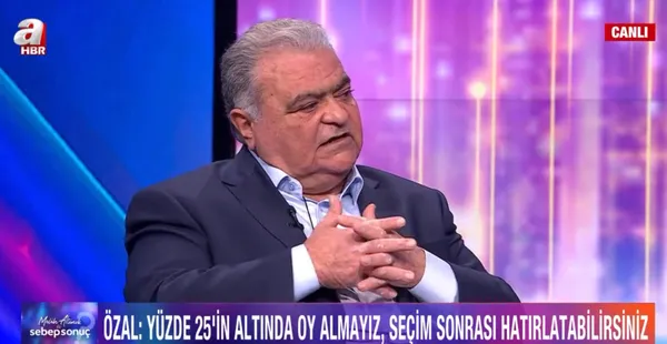 Tek Parti Genel Başkanı Ahmet Özal'dan A Haber'de önemli açıklamalar! "Erdoğan karşıtlığı doğru değil" - 1