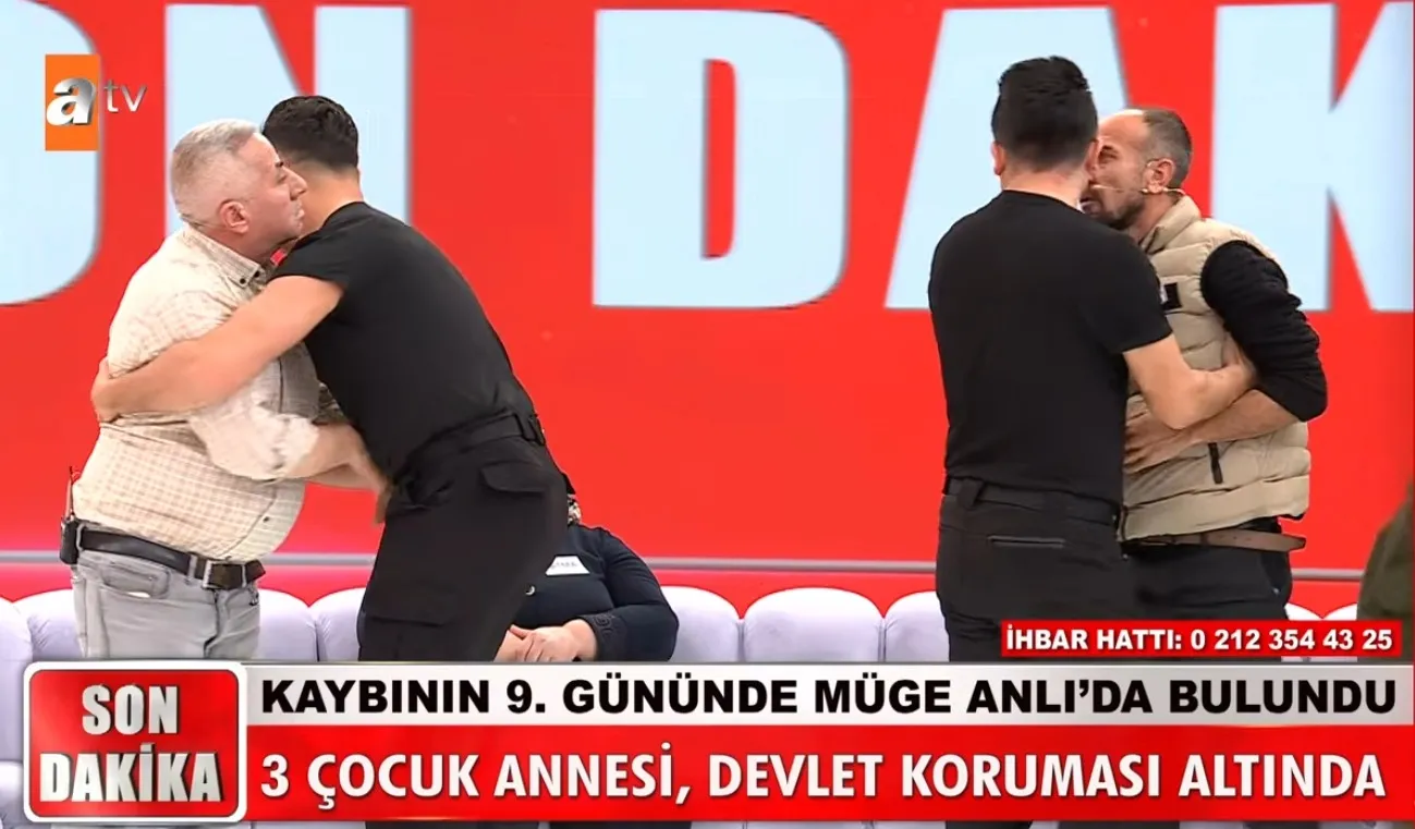 Müge Anlı stüdyosunda gergin anlar! 3 çocuk annesi devlet korumasına alındı