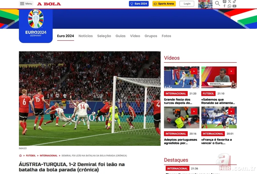 Dünya 'Bizim Çocuklar'ı konuşuyor! İşte Avusturya zaferinin manşetleri 20