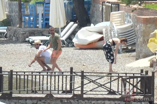 Eşi Kenan İmirzalıoğlu ile tatil sezonunun açan Sinem Kobal’ın zor anları 7