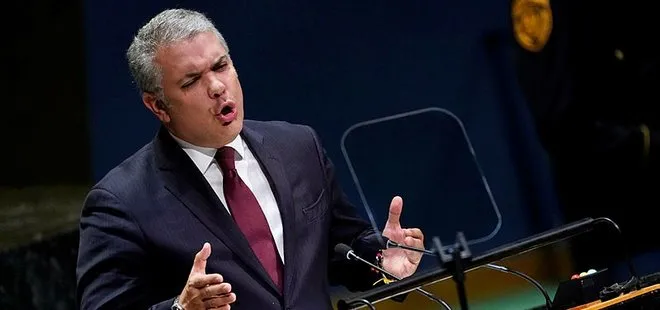 Venezuela’yı suçlamak isteyen Ivan Duque’den skandal! BM’ye yanlış fotoğraf sundu
