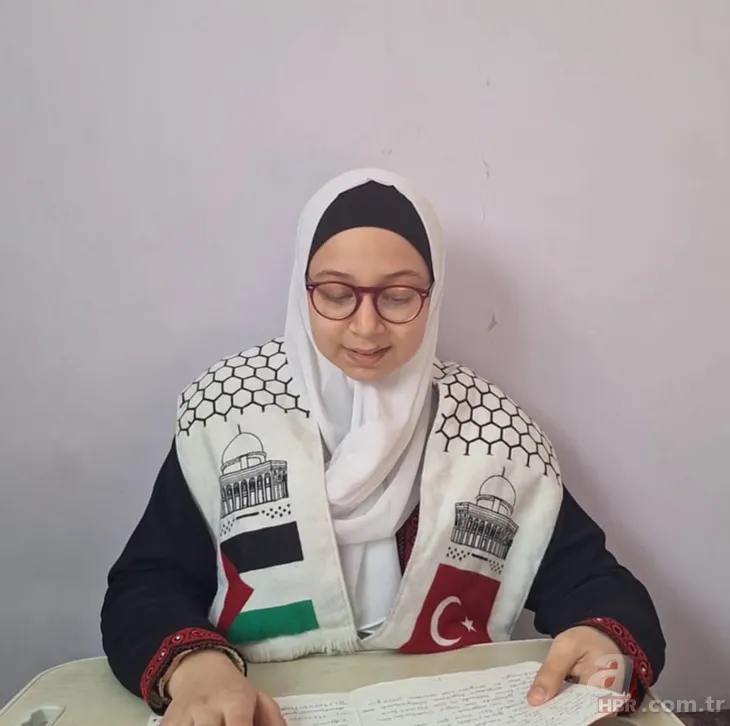 12 yaşındaki Gazzeli Tasnim Olwan’dan Başkan Erdoğan’a Türkçe mektup: Mazlumları savunma konusunda sizden daha iyi bir başkan görmedik