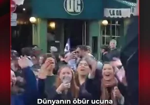 FRANSIZ GENÇLER GAZZE İÇİN SÖYLEDİ
