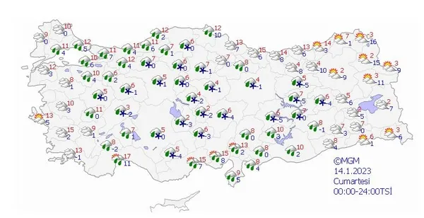 Meteoroloji'den sarı ve turuncu kodlu uyarı! Kar ve sağanak geliyor ❄ Hangi ilde kar hangi ilde yağmur yağacak? ⛈ İstanbul için saat verildi - 13