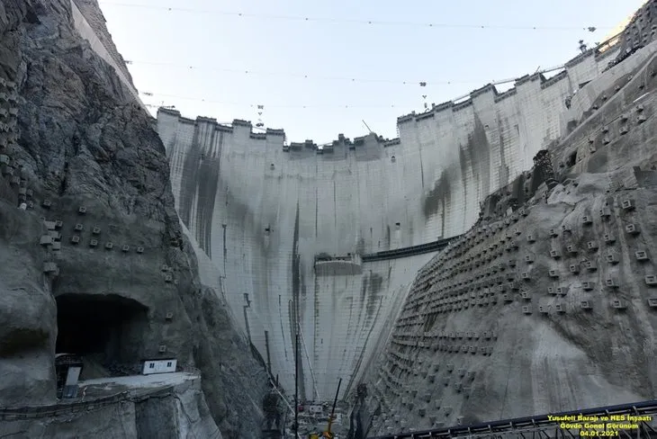 Yusufeli Barajı son durum | Yusufeli Barajı ne zaman bitecek | Merakla beklenen gelişme! Son 4 metre