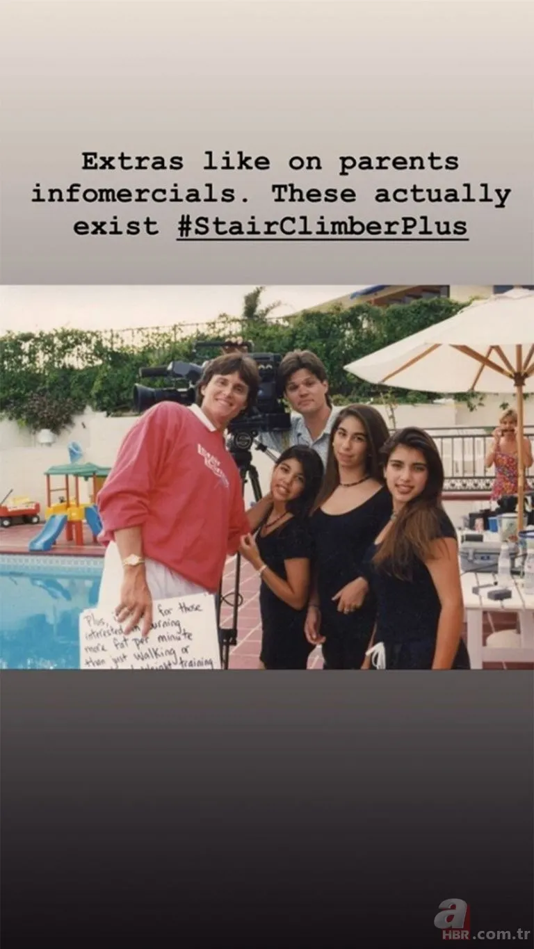 Kardashian-Jenner ailesinin bu hallerini hiç görmediniz! Çocukluk fotoğrafları olay oldu 15