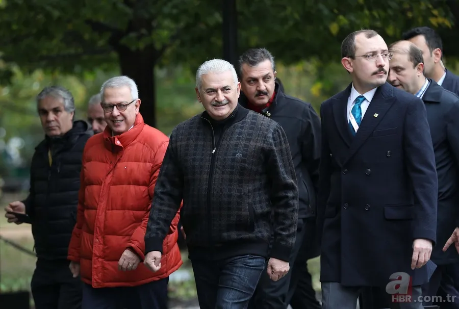 Başbakan Yıldırım, Amerika'da sabah yürüyüşüne çıktı 1