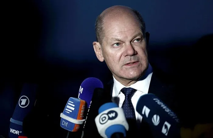 ABD Şansölyesi Olaf Scholz (AFP)