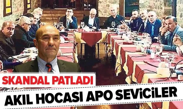 İzmir’de skandal ortaya çıktı! CHP’li Tunç Soyer’in akıl hocası Apo seviciler