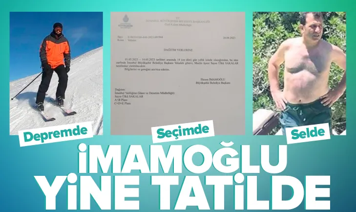 Deprem ve sel tatili sonrası şimdi de seçim tatili