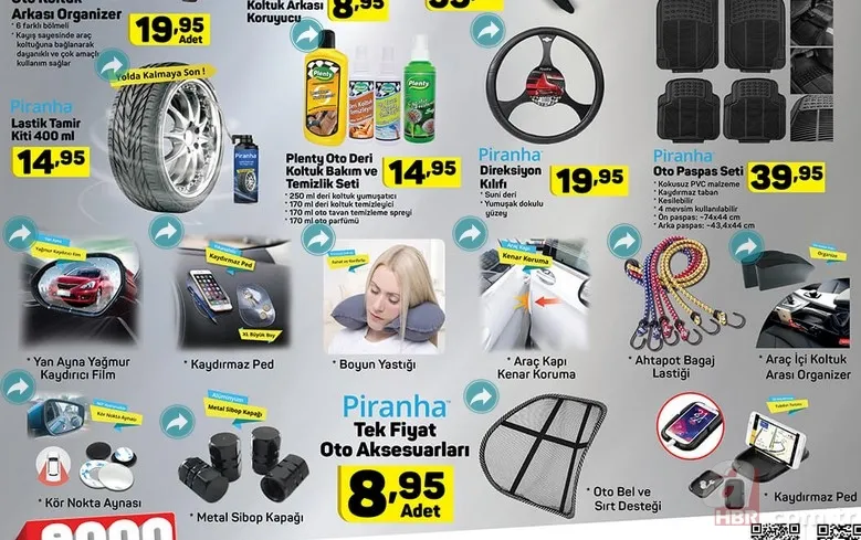 A101'den otomobil sahiplerine özel ürünler! 12 Mart 2020 A101 aktüel ürünler kataloğunda neler var? 9