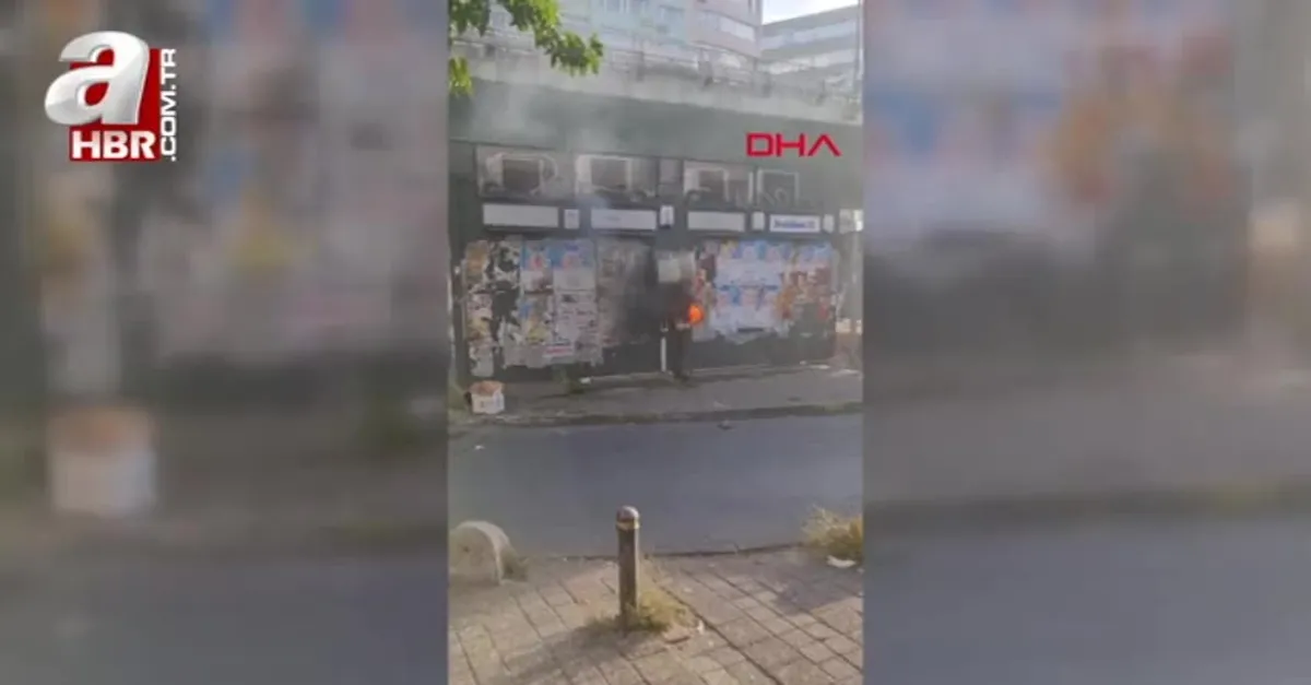 Mecidiyeköy'de patlama: ATM'de yangın çıktı...