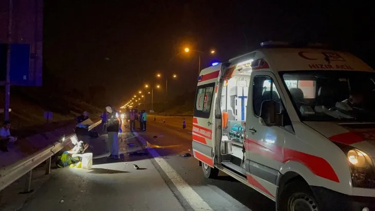 TEM’de feci kaza! 2 kişi hayatını kaybetti