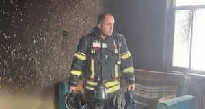 Elazığ’da korkutan ev yangını