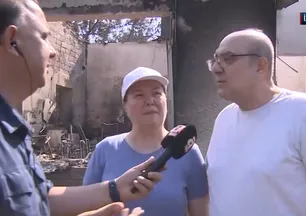 30 yıllık birikimleri kül oldu! Korkunç anları A Haber'e anlattılar: Alevler bize doğru gelmeye başlamıştı...