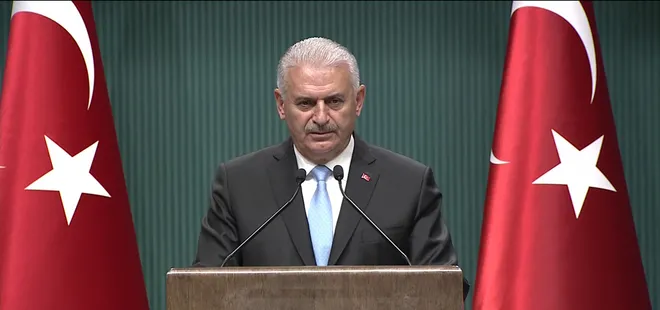 Başbakan Binali Yıldırım yeni kabineyi açıkladı