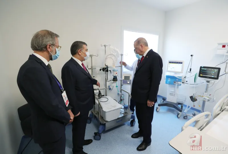 Prof. Dr. Feriha Öz Acil Durum Hastanesi hizmete açıldı! Başkan Erdoğan incelemelerde bulundu 4