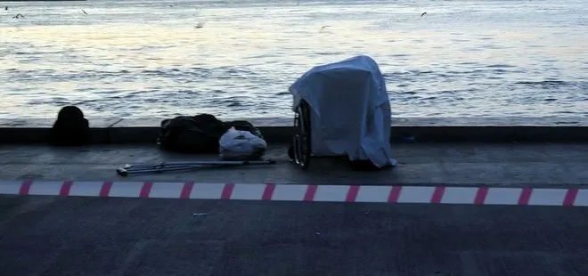 İstanbul’da sahilde engelli sandalyesinde denizi izlerken hayatını kaybetti