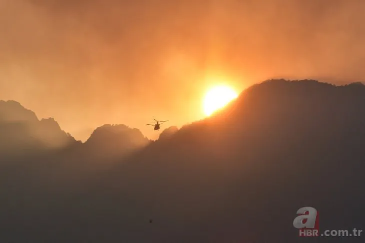 Antalya Kemer’deki orman yangını 4. gününde kontrol altına alındı