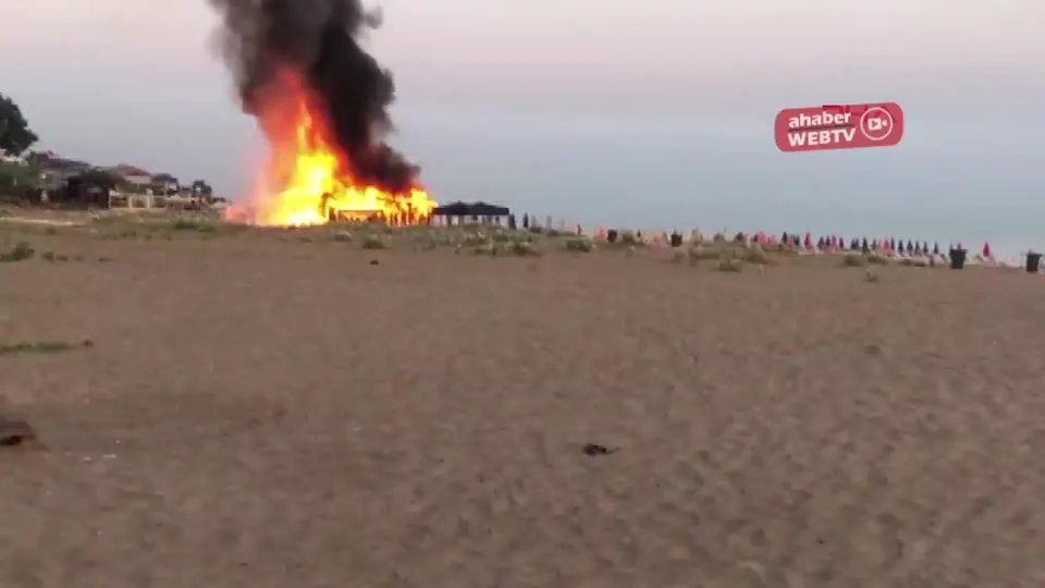 Şile sahilinde korku dolu anlar