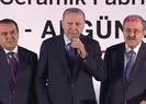 Başkan Erdoğan İzmirde seramik fabrikası açtı
