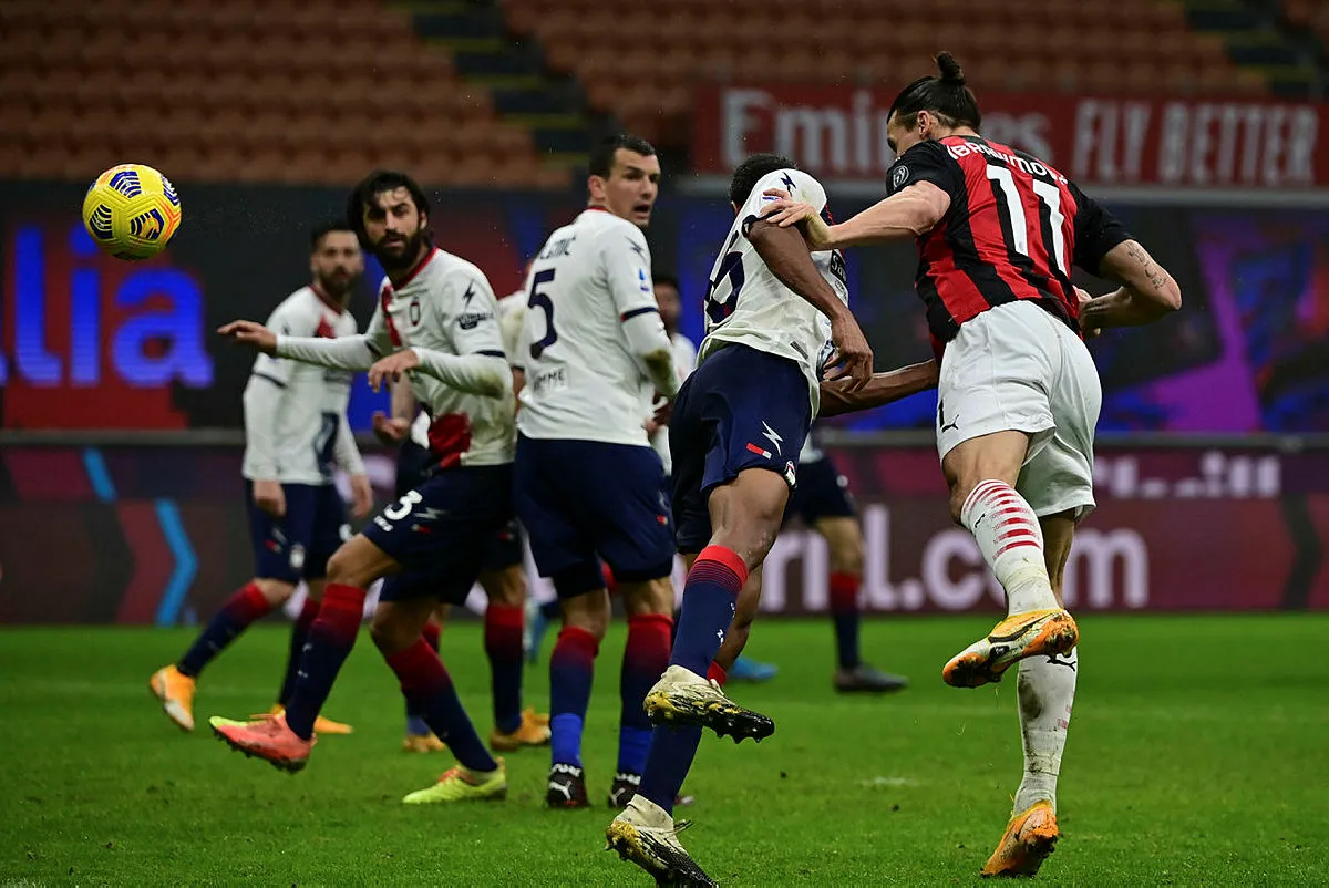 Milan, Crotone'yi 4-0'lık skorla geçti
