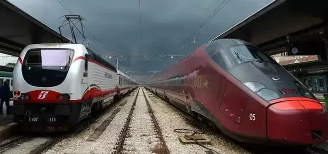 İtalya’da demir yolu çalışanları greve gitti