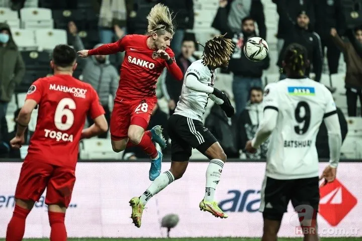 Kartal Batshuayi ile uçtu! Beşiktaş 1-0 Gaziantep FK maç sonucu özet - Süper Lig 21. hafta puan durumu