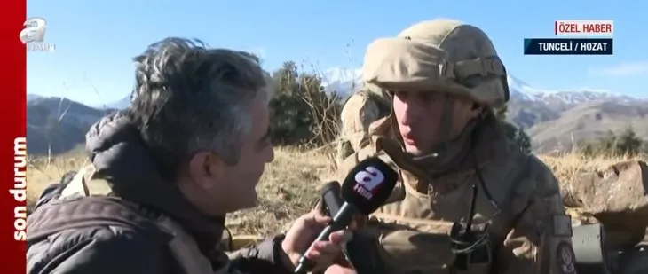 Taşınabilir vurucu İHA KARGU Eren Kış-6 operasyonunda kullanılıyor