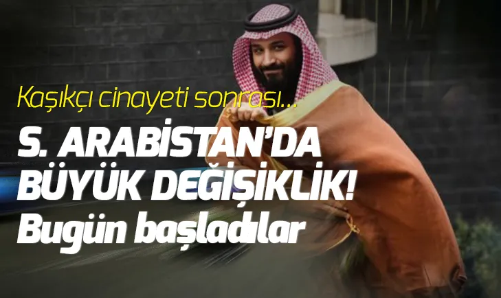 Suudi Arabistanda görev değişikliği! Ve başladılar