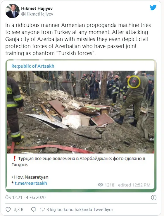 Son dakika: Ermenistan’ın dünyaya rezil olduğu an! Savunma hatlarını ve karargah yerlerini paylaştı